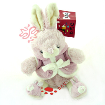 Plush Pink Baby Toy Rabbit